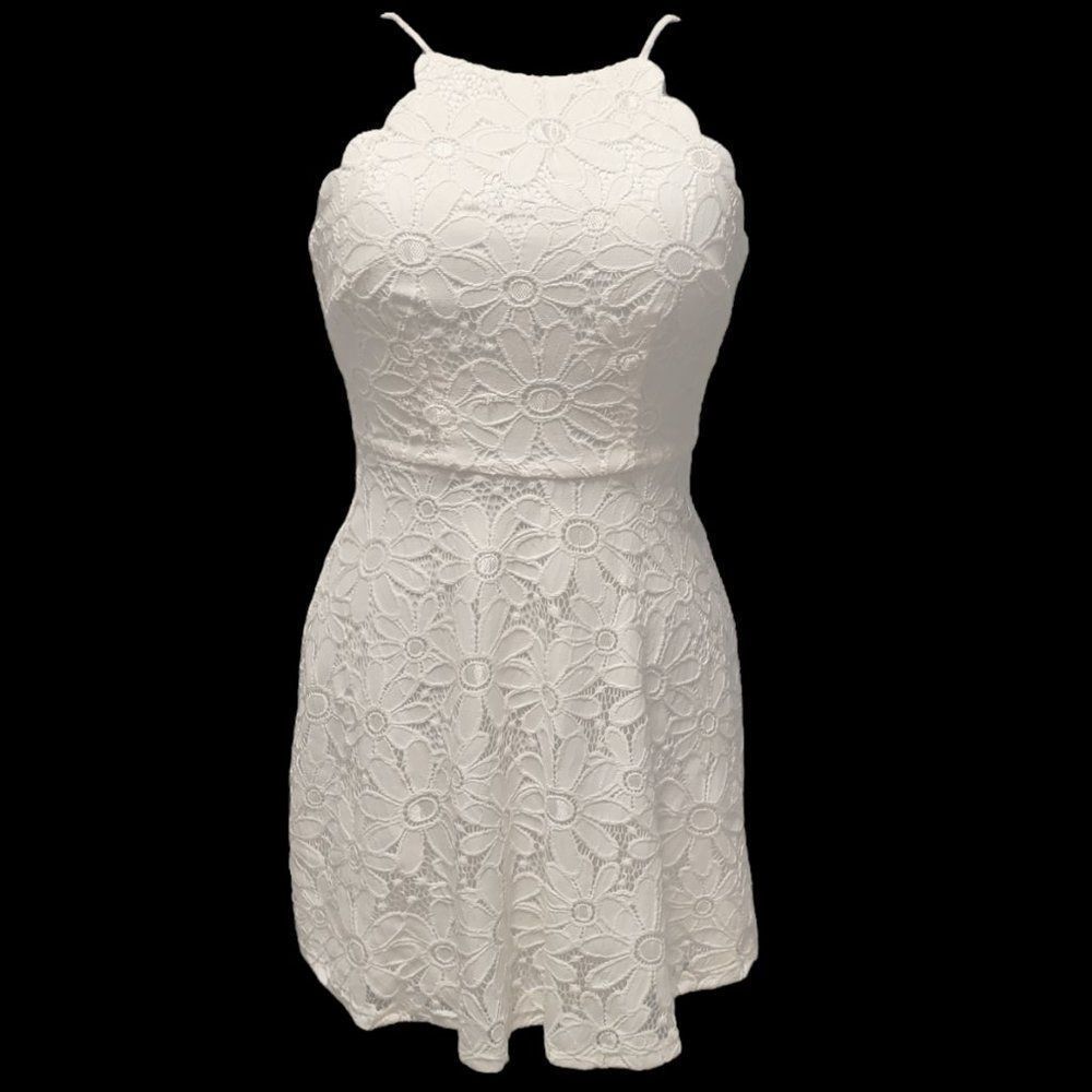 BCX Daisy Lace Dress Fully Lined